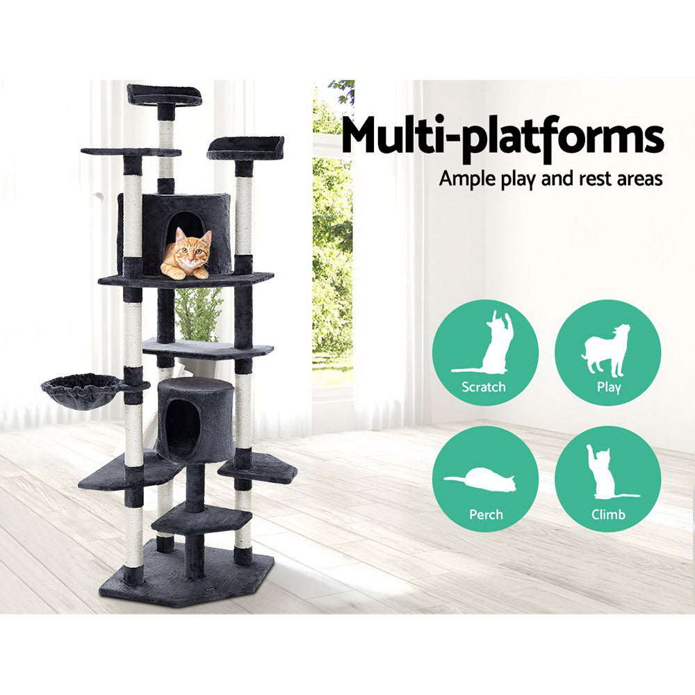 i.Pet Cat Scratch Tower 203cm x 55cm x 55cm