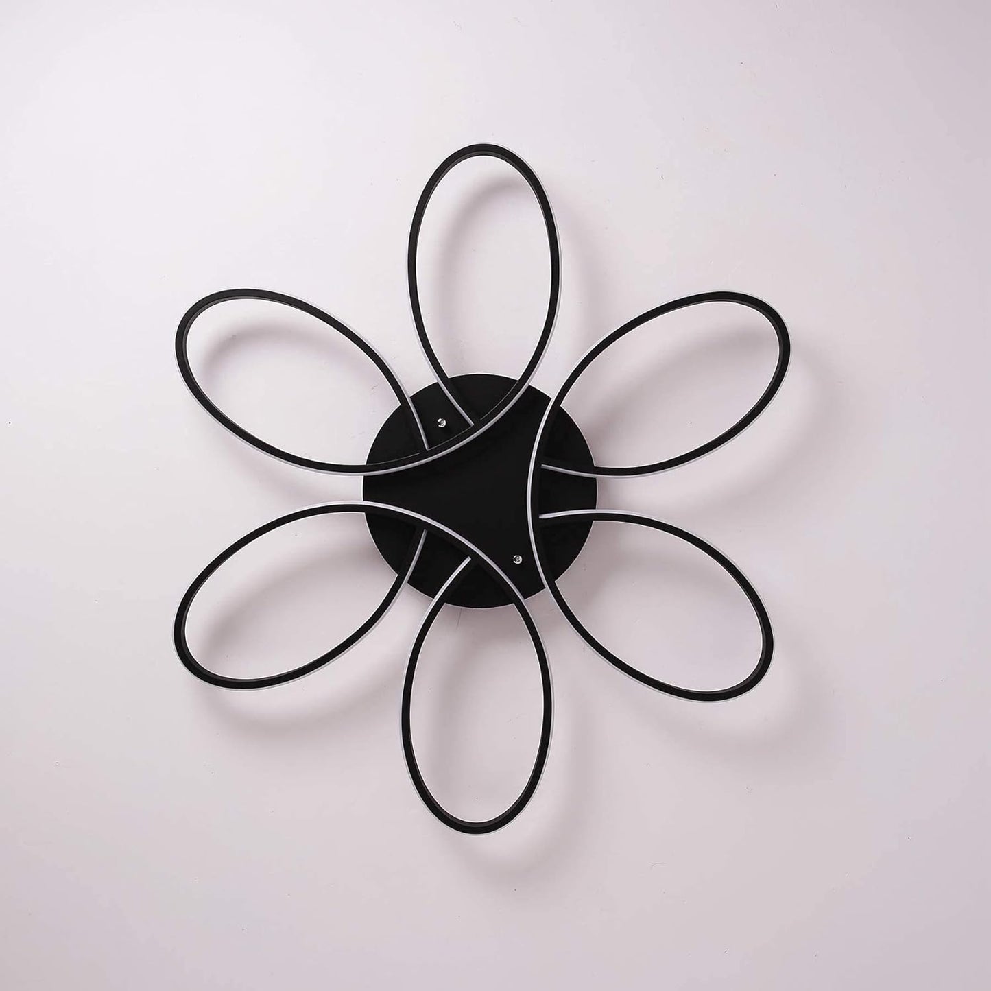 Modern LED Flush Mount Ceiling Light With Remote Control
