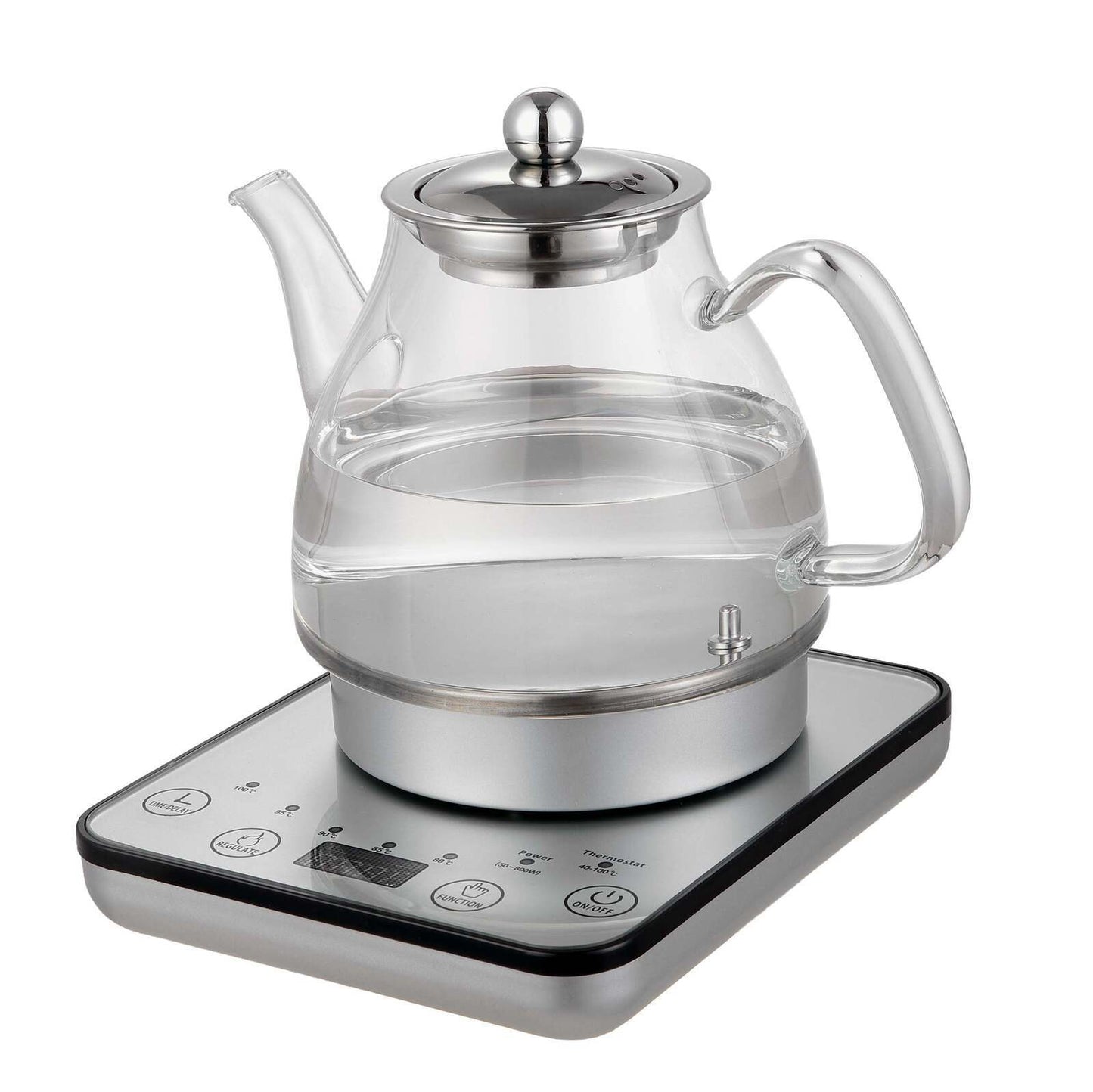 1.2L Digital Glass Kettle - Tea Pot & Infuser 800W