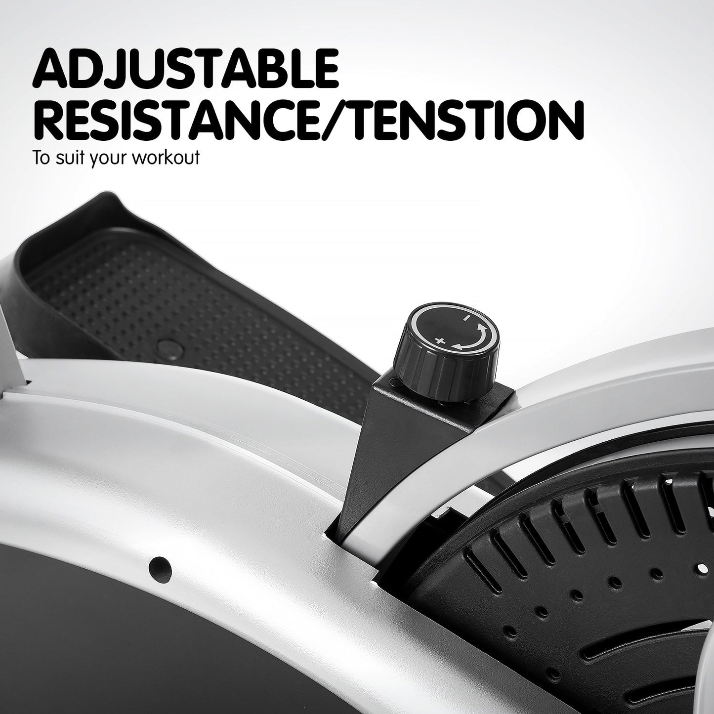 Powertrain 3-in-1 Elliptical Cross Trainer with Resistance Bands