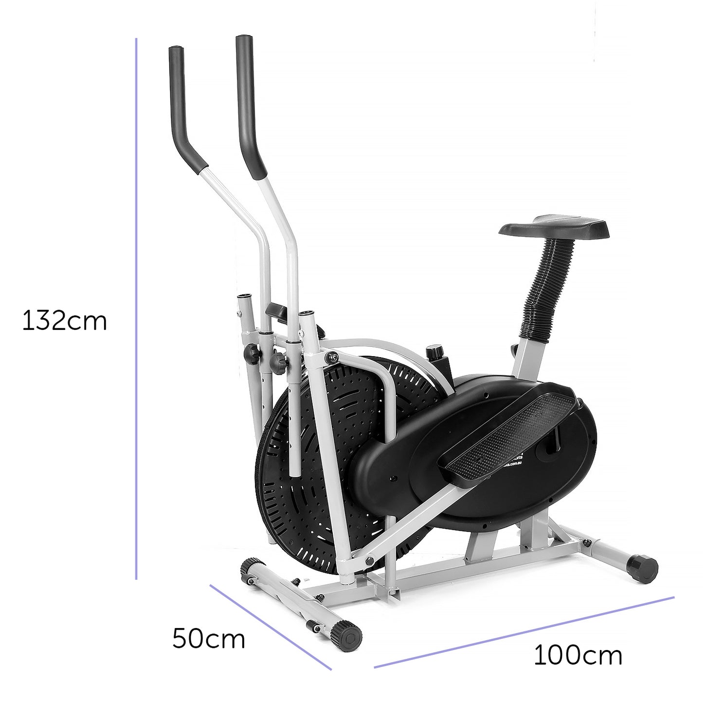 Powertrain 2-in-1 Elliptical Cross Trainer
