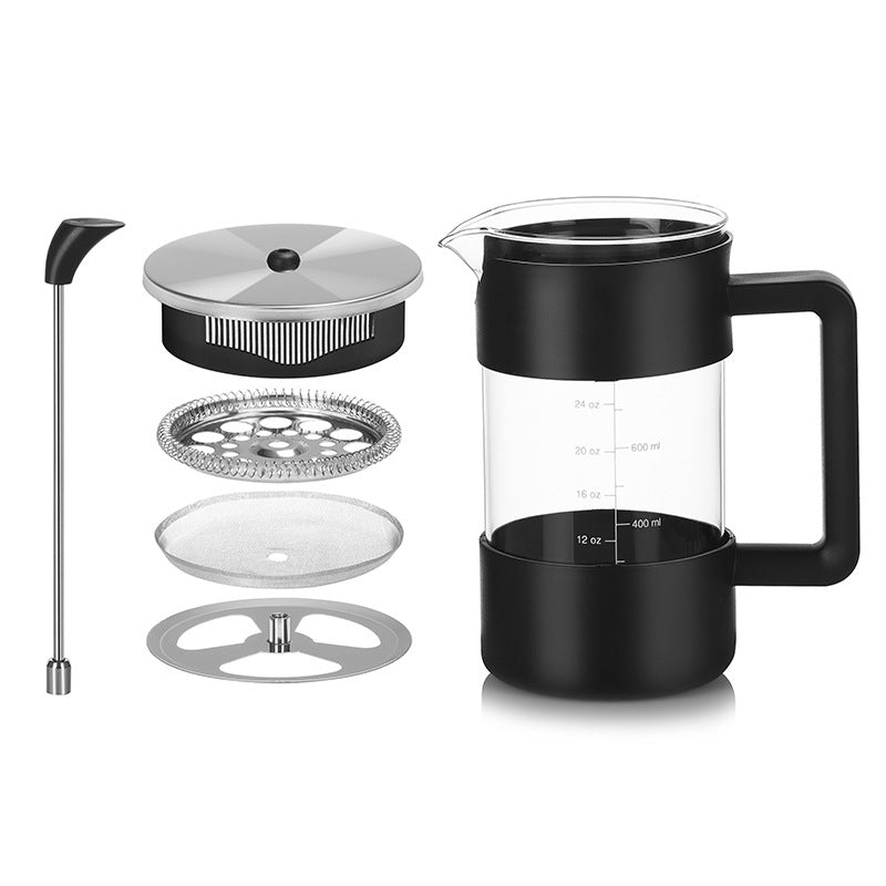 Black Classic 1000ml French Press Coffee & Tea Maker