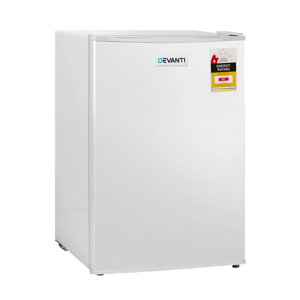 Devanti 70L Portable Mini Bar Fridge - Compact, Adjustable Temp & Energy Saving