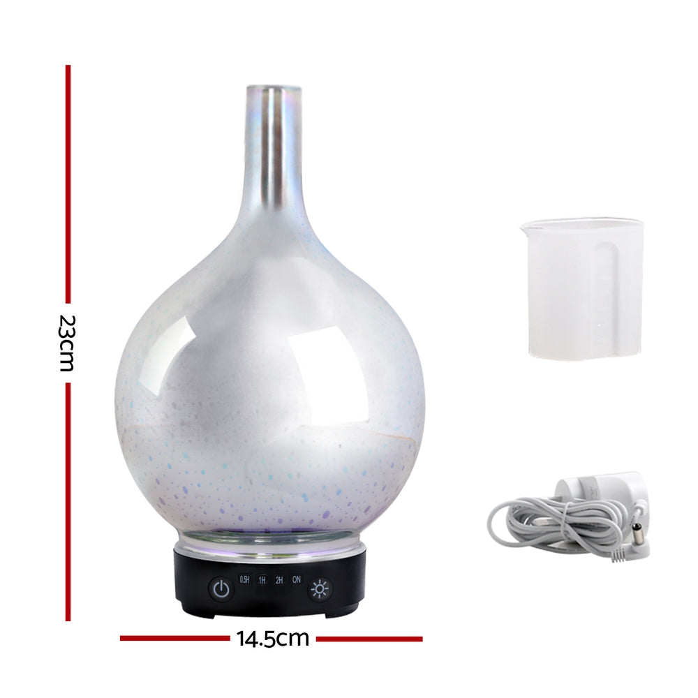 Devanti 3D LED Aroma Diffuser 100ml - Humidifier & Night Light