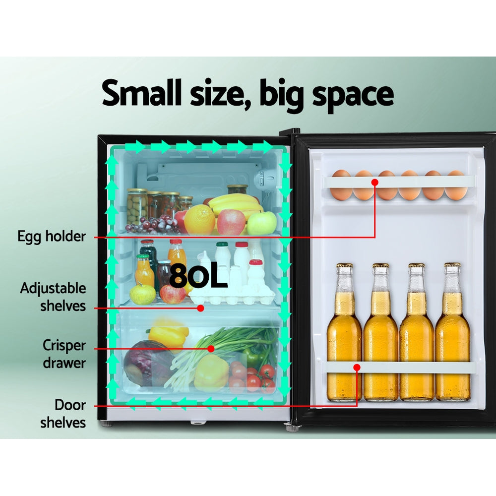 Glacio 80L Portable Fridge - 12V/24V/240V, Energy Efficient & Durable