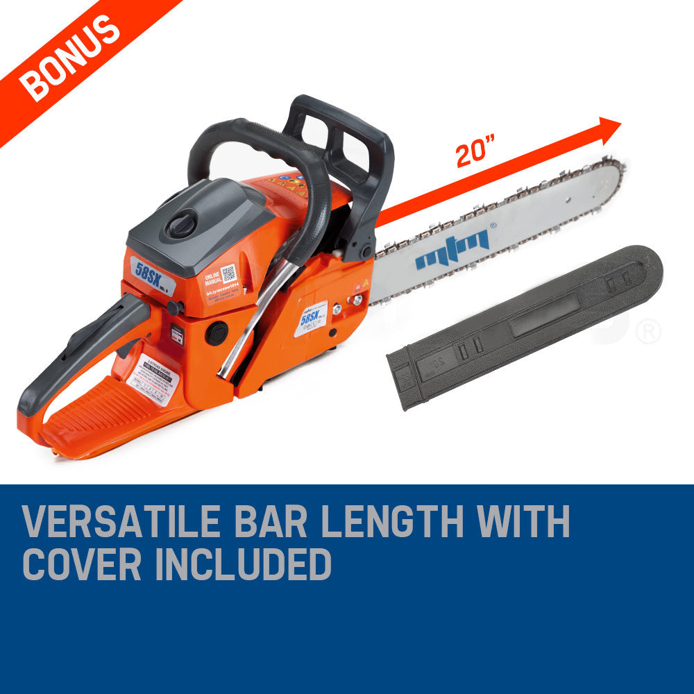 MTM Chainsaw 20" Bar E-Start
