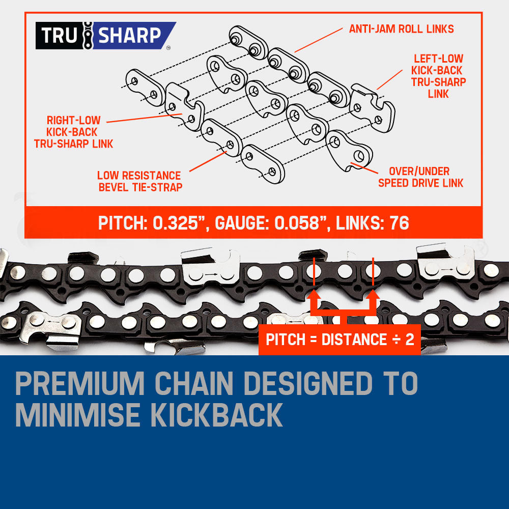 MTM Chainsaw 20" Bar E-Start
