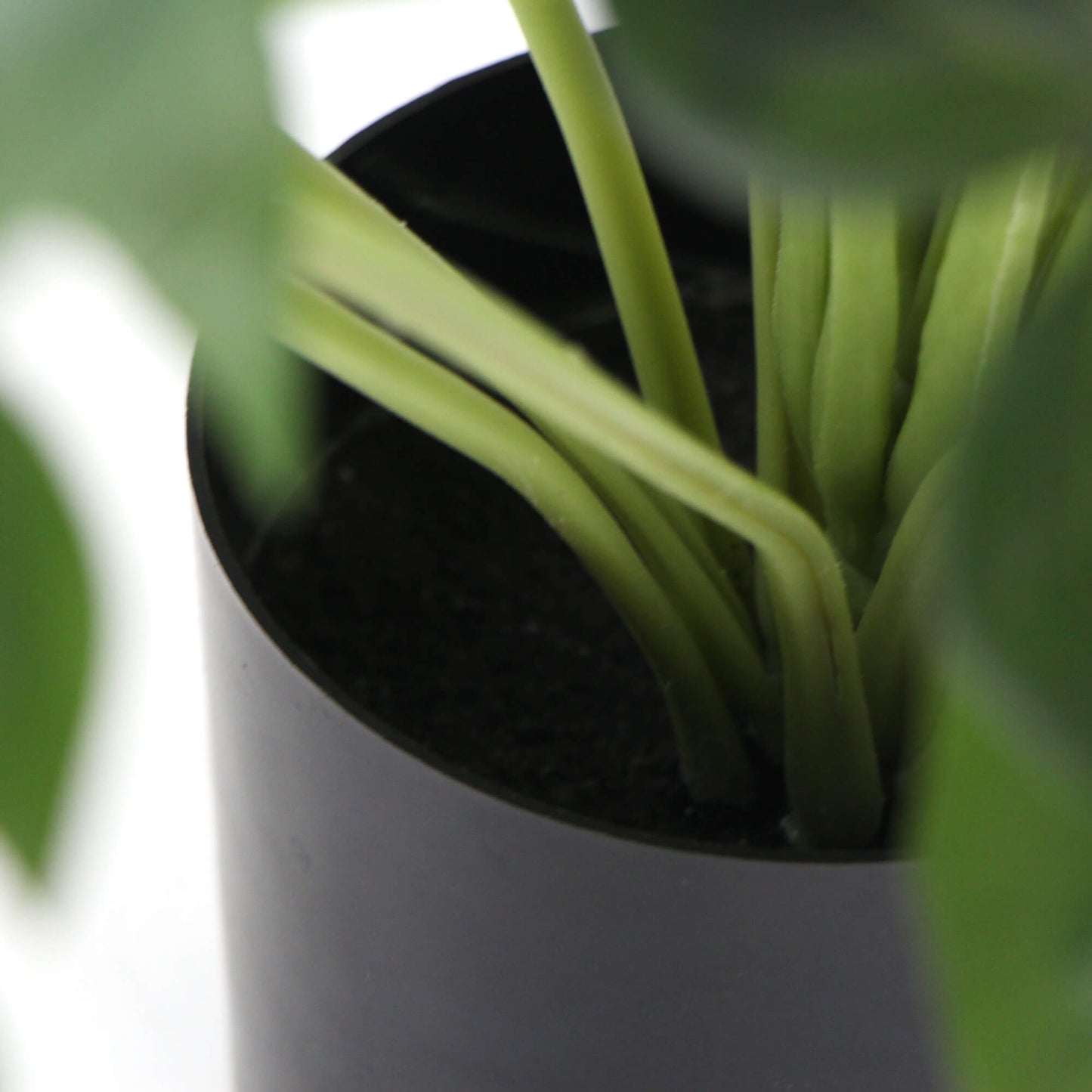 Potted Split Philodendron Real Touch Leaves 50cm