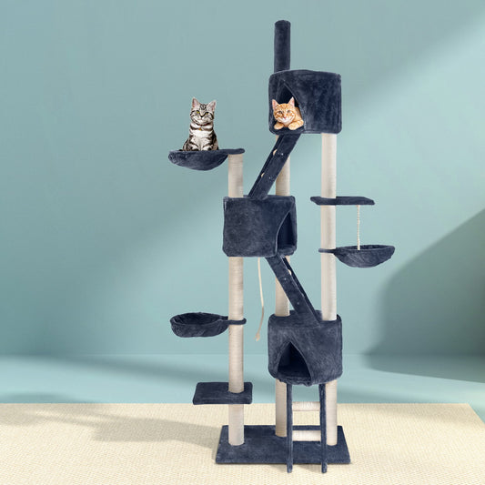 i.Pet Cat Scratch Tower 244cm x 70cm x 50cm