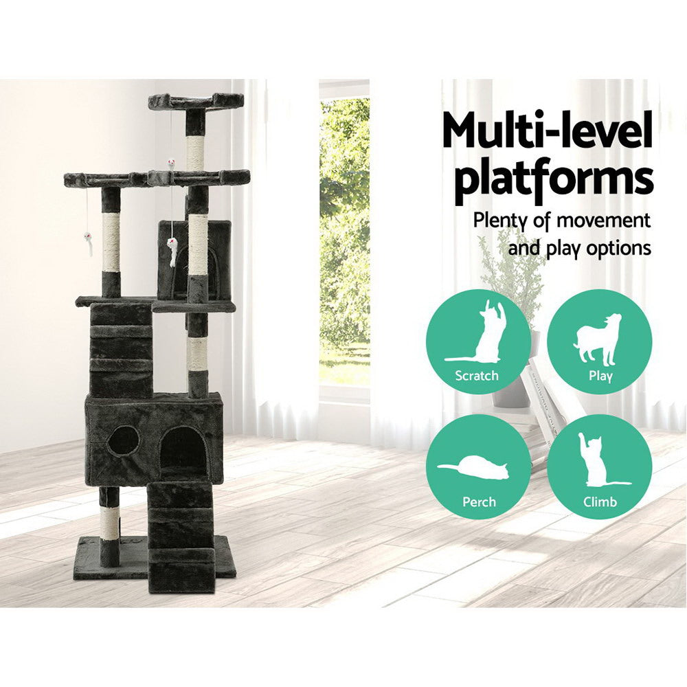 i.Pet Cat Scratch Tower 180cm x 60cm x 55cm