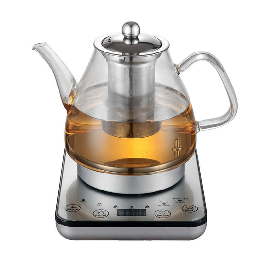 1.2L Digital Glass Kettle - Tea Pot & Infuser 800W
