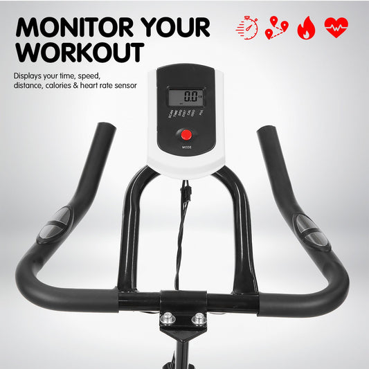 Powertrain XJ-91 Spin Bike Multi function LCD Display