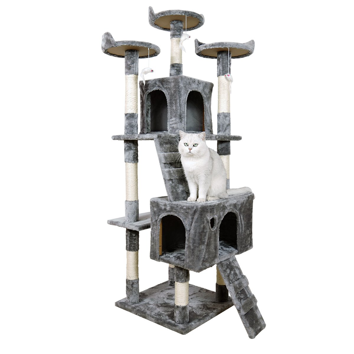 Furtastic 170cm x 50cm x 50cm Cat Scratching Tower