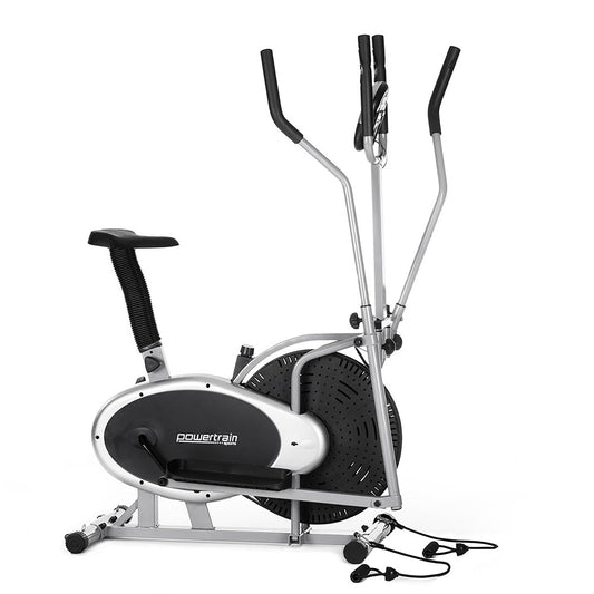 Powertrain 3-in-1 Elliptical Cross Trainer with Resistance Bands