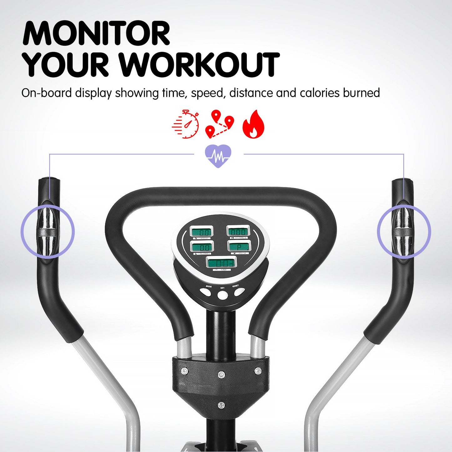 Powertrain 6-in-1 Elliptical Cross Trainer