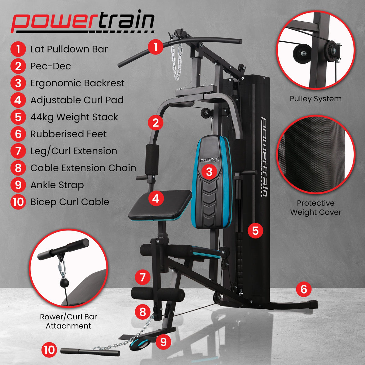 Powertrain JX-300 Multi Station Gym