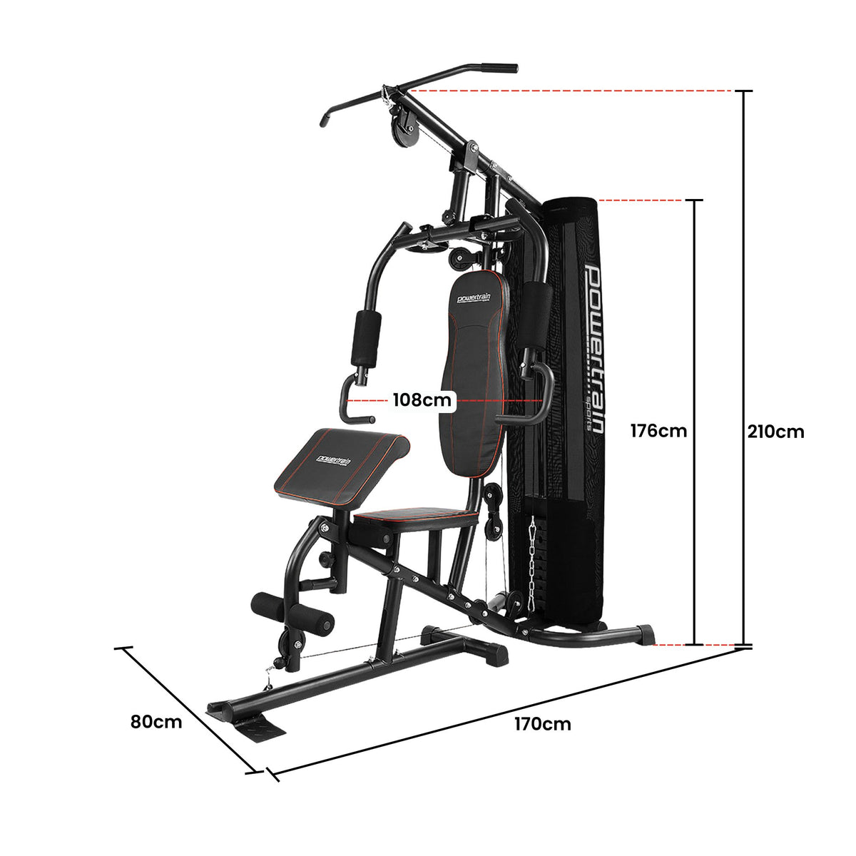 Powertrain Multi Station Home Gym