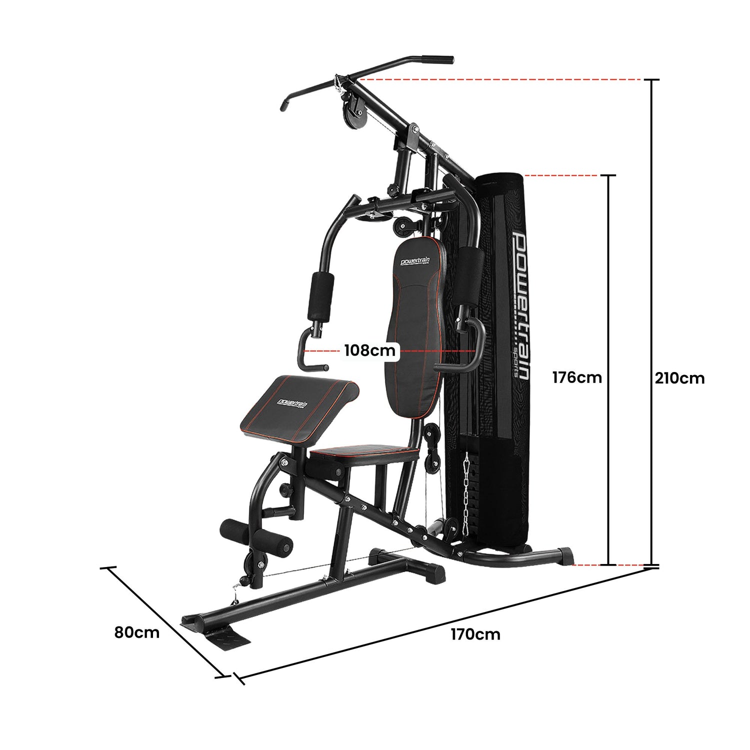Powertrain Multi Station Home Gym