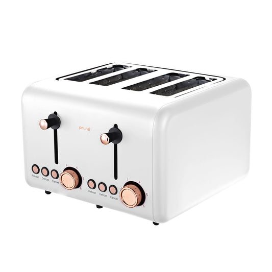 Pronti Rose Trim Collection Toaster & Kettle Bundle