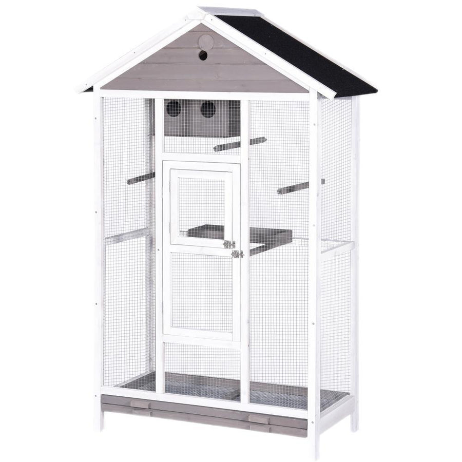 YES4PETS Wooden Bird Cage