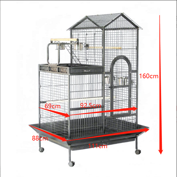YES4PETS Bird Cage 160cm x 111 cm x 88 cm