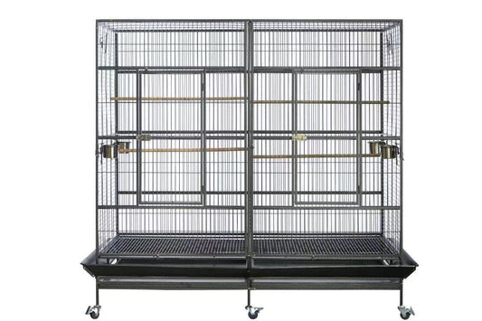 YES4PETS Twin Bird Cage 195cm x 217cm x 117cm