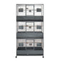 YES4PETS Triple Stacker Bird Cage 187cm x 93cm x 61cm