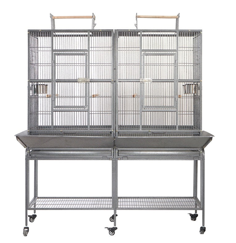 YES4PETS Twin Bird Cage 184cm x 140cm x 60cm