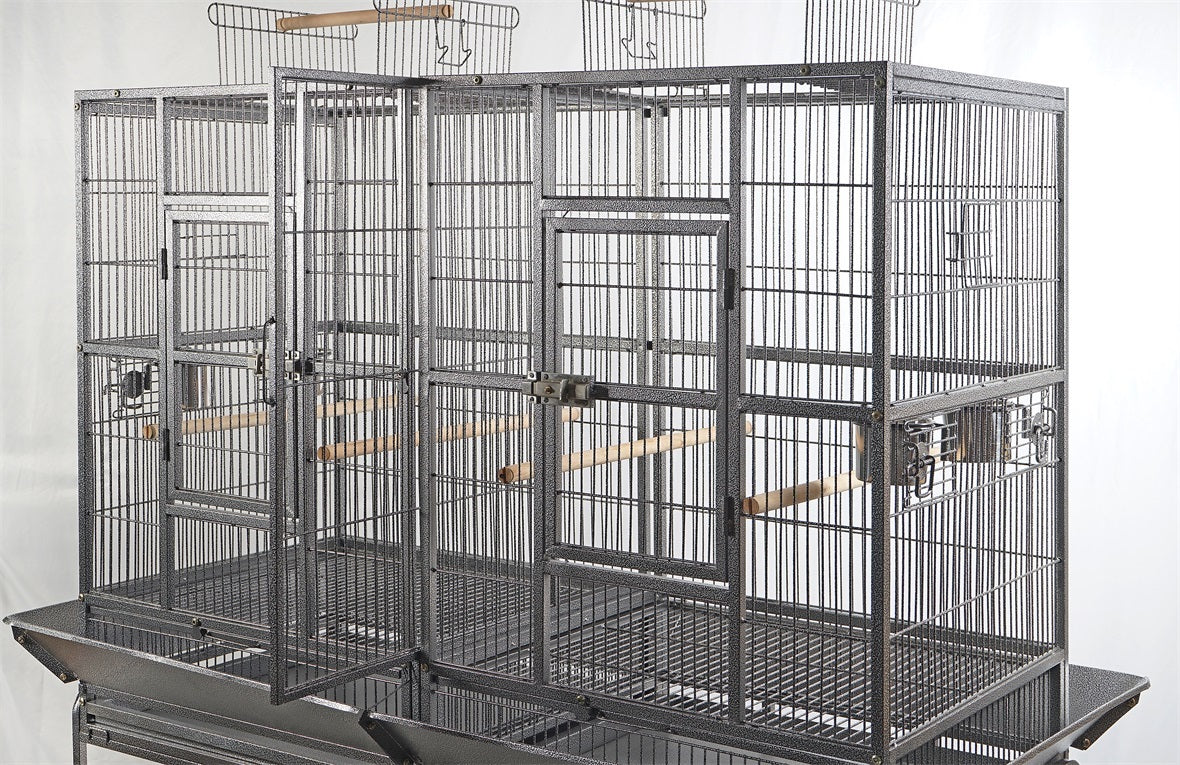 YES4PETS Twin Bird Cage 184cm x 140cm x 60cm