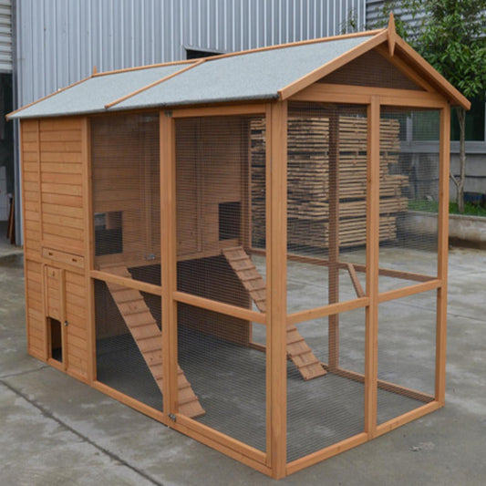 YES4PETS Walk in Chicken Coop 3m x 1.8m x 1.57m