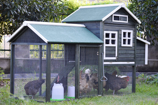 YES4PETS Chicken Coop-Rabbit Hutch 224cm x 144cm x 91cm