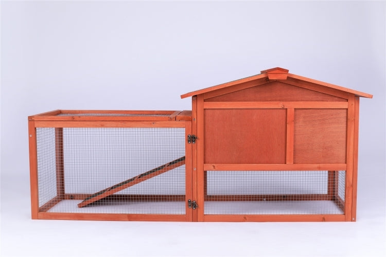 YES4PETS Chicken Coop-Rabbit Hutch 154cm x 70cm x 56cm