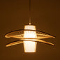 Elysian Breeze Hand Woven Bamboo Pendant Light