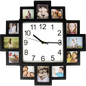 Photo Frame Clock Picture Collage 12Picture Display Photowall