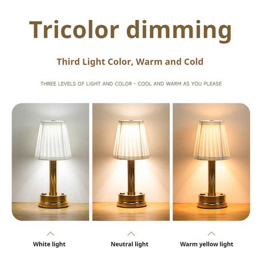 USB Charging Table Lamp 3 Light Modes