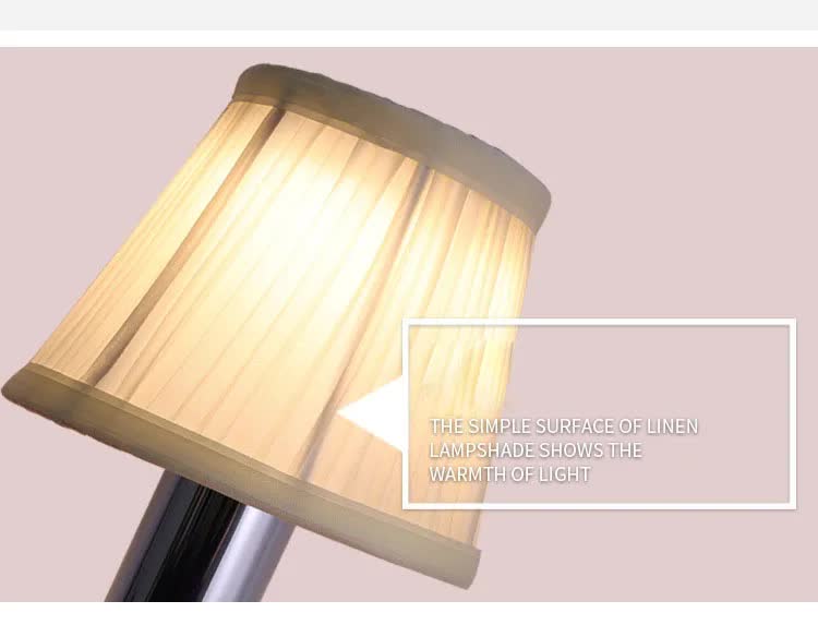 LED Rechargeable Table Lamp with Three Light Modes