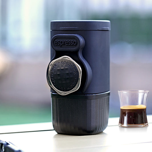 Portable Hand-Press Espresso Maker