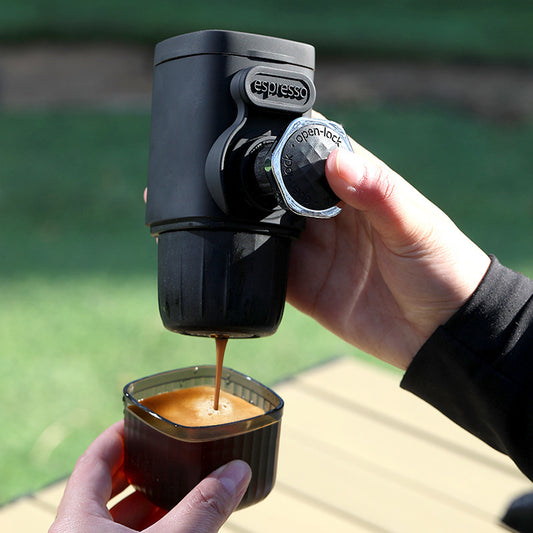 Portable Hand-Press Espresso Maker