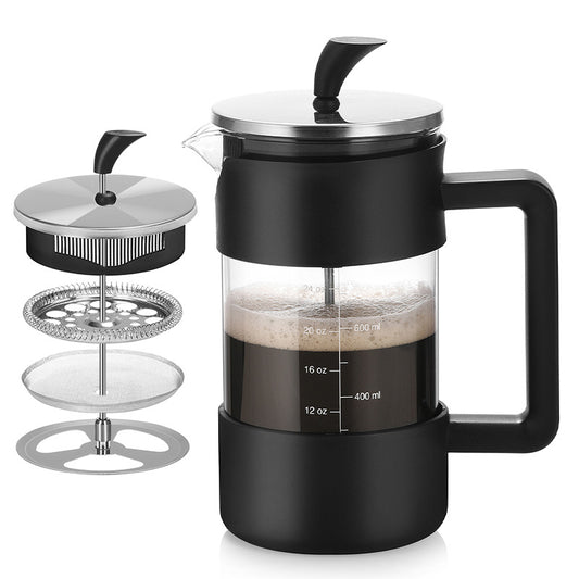 Black Classic 1000ml French Press Coffee & Tea Maker