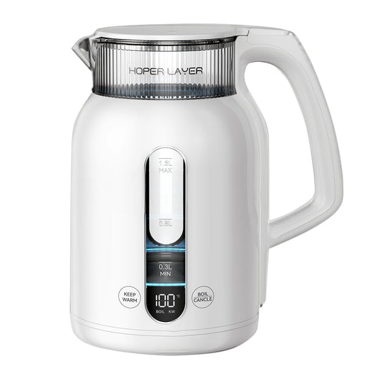 Hoper Layer Electric Kettle 1.5L 1500W Heating Element