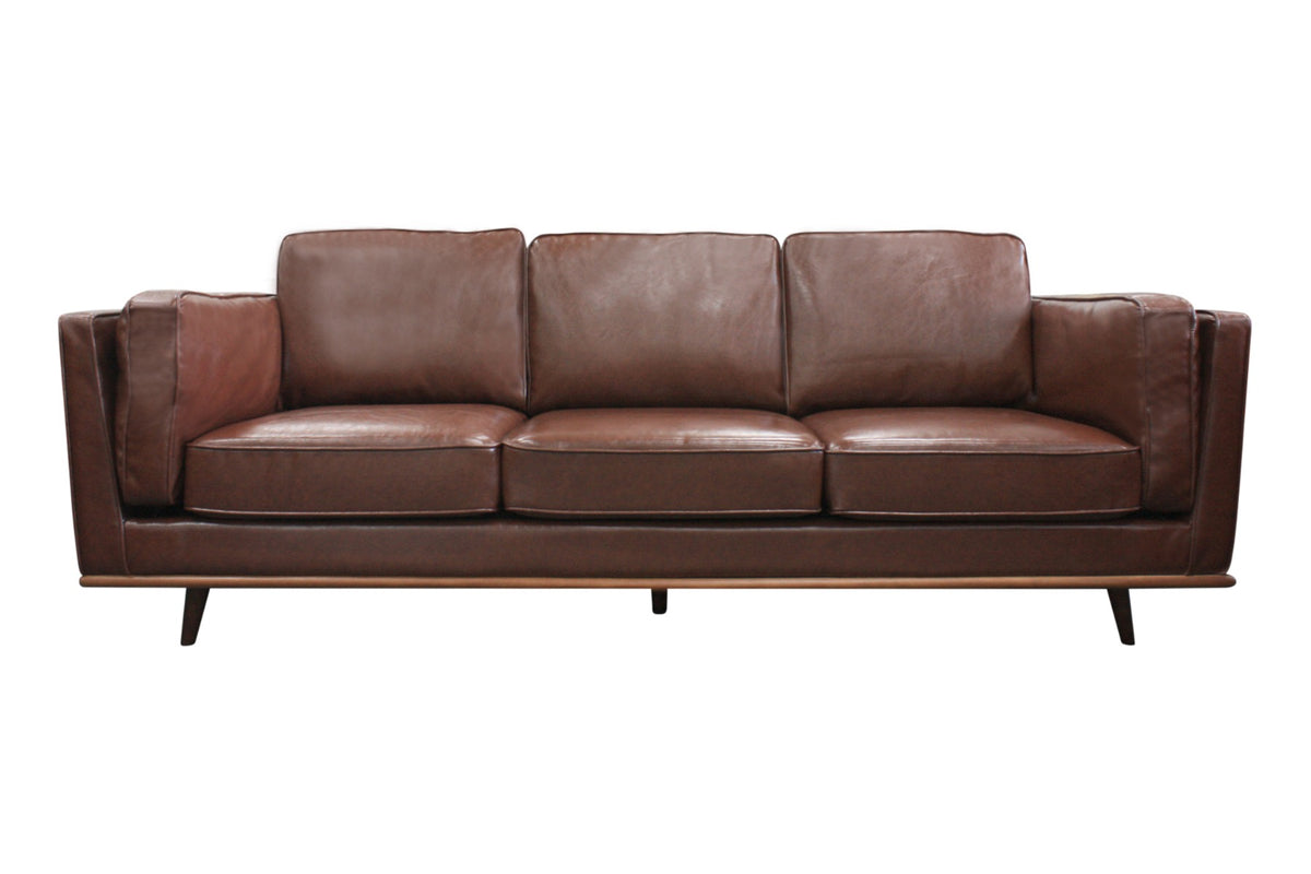 3 Seater Faux Leather Sofa