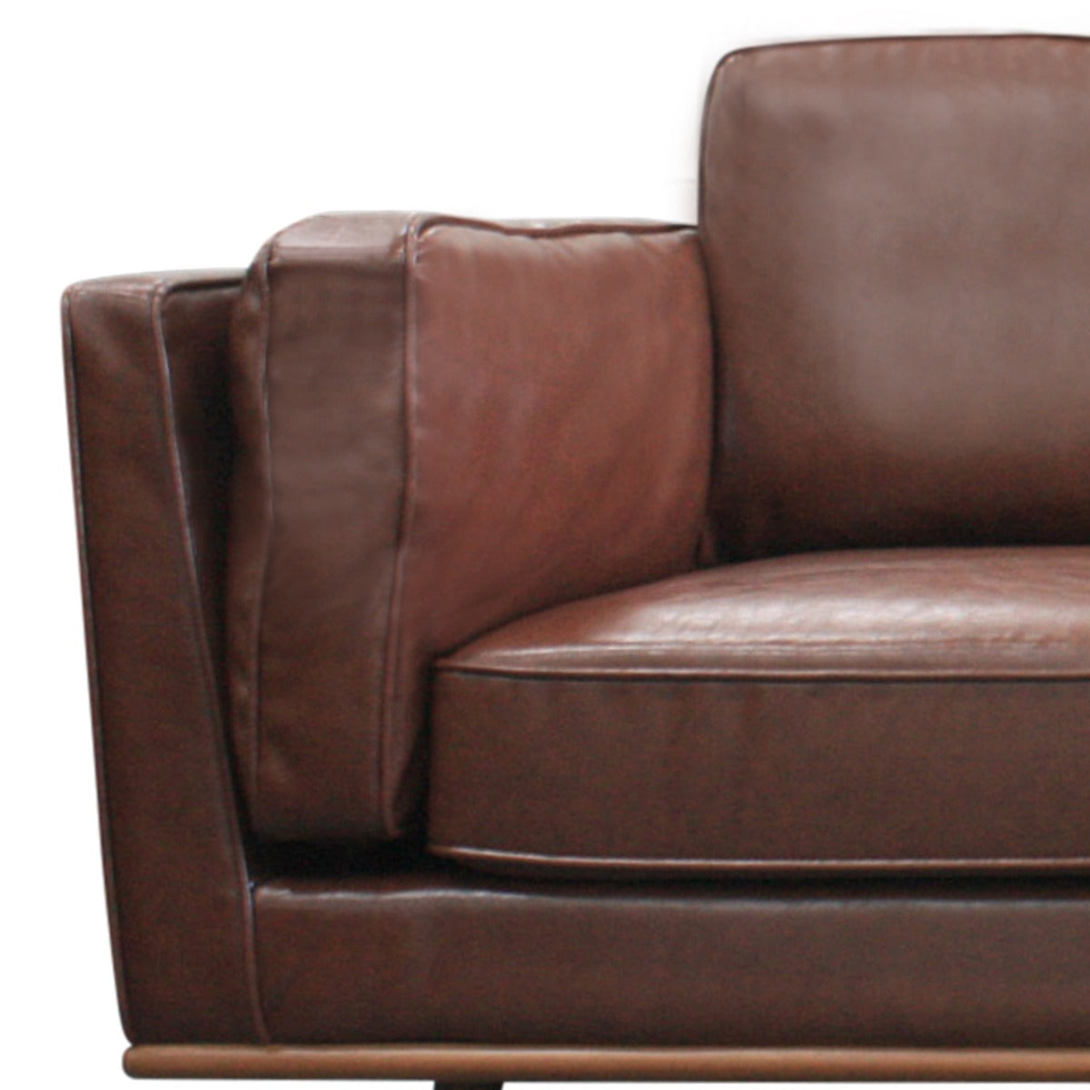 3 Seater Faux Leather Sofa