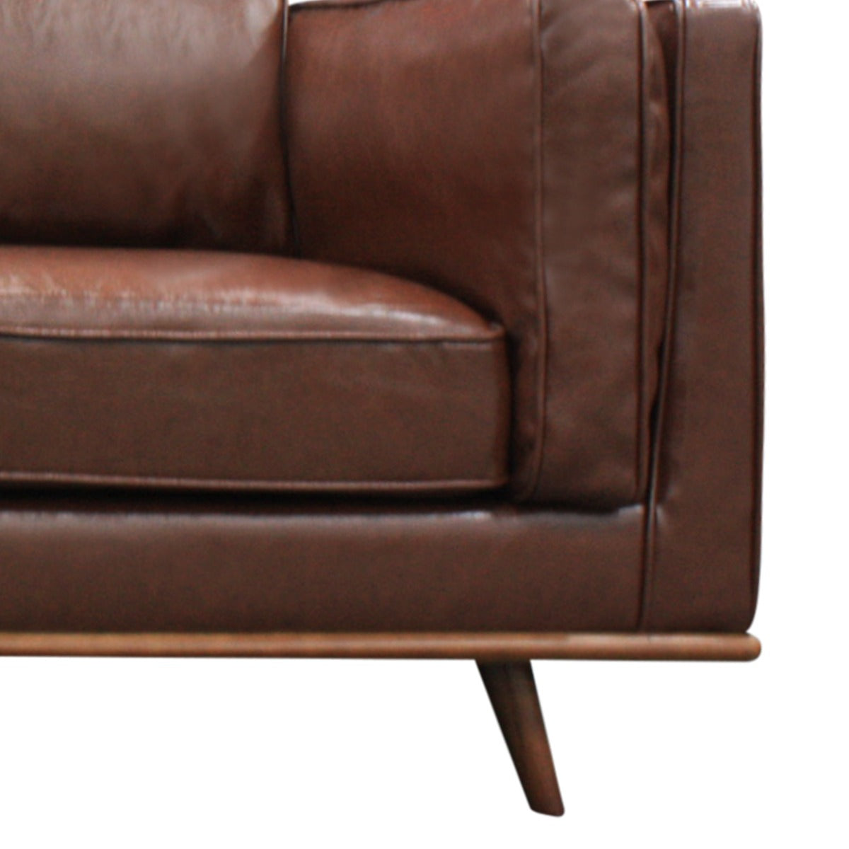 3 Seater Faux Leather Sofa