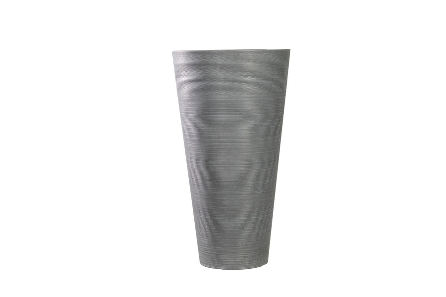 Large Modern Grey Round Planter 71cm