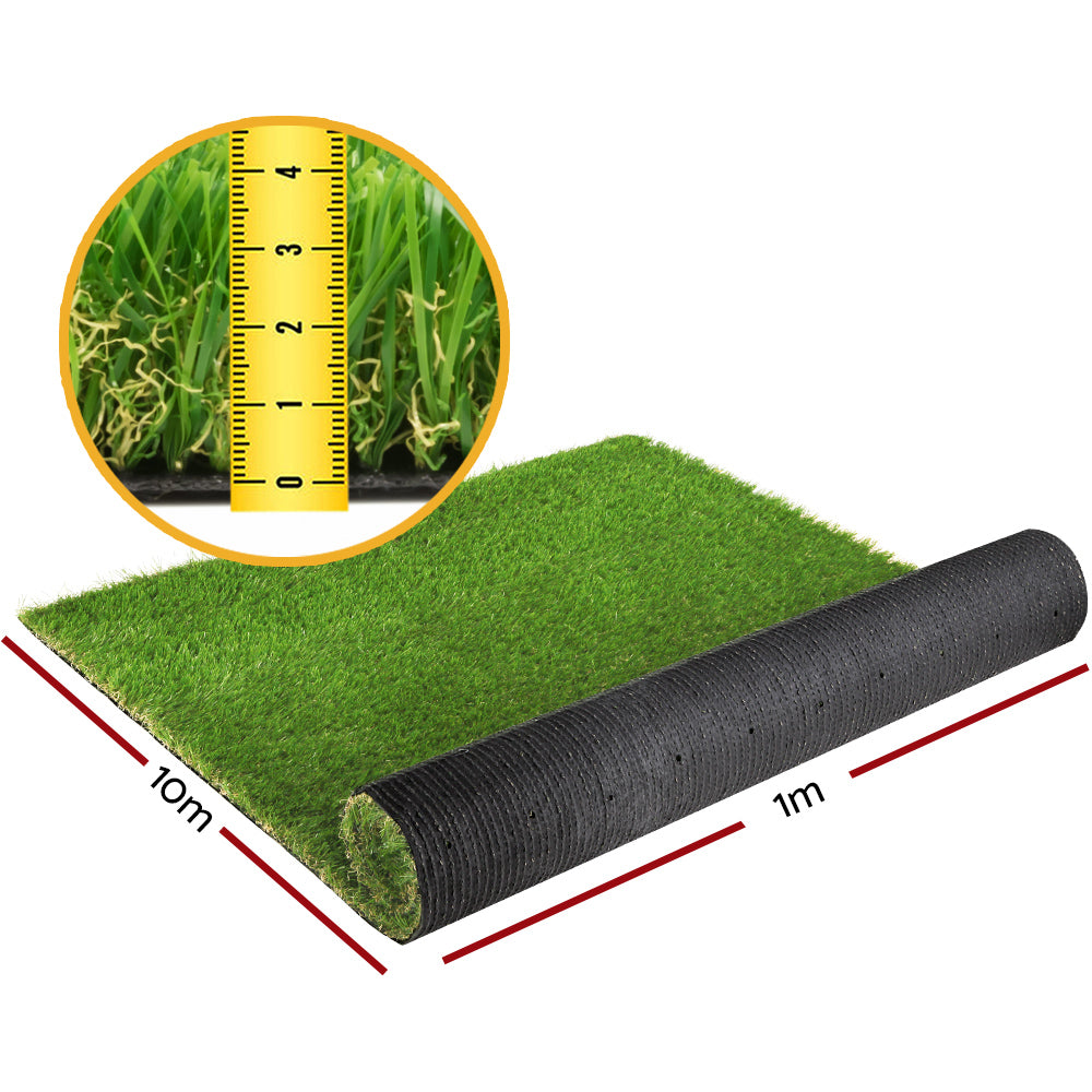 Primeturf Artificial Grass 40mm 1mx10m 4-coloured