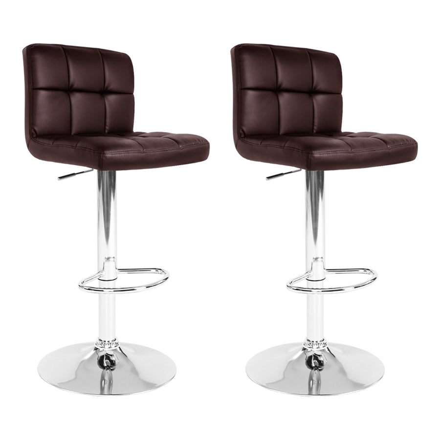 Artiss Set of 2 Gas Lift Bar Stools