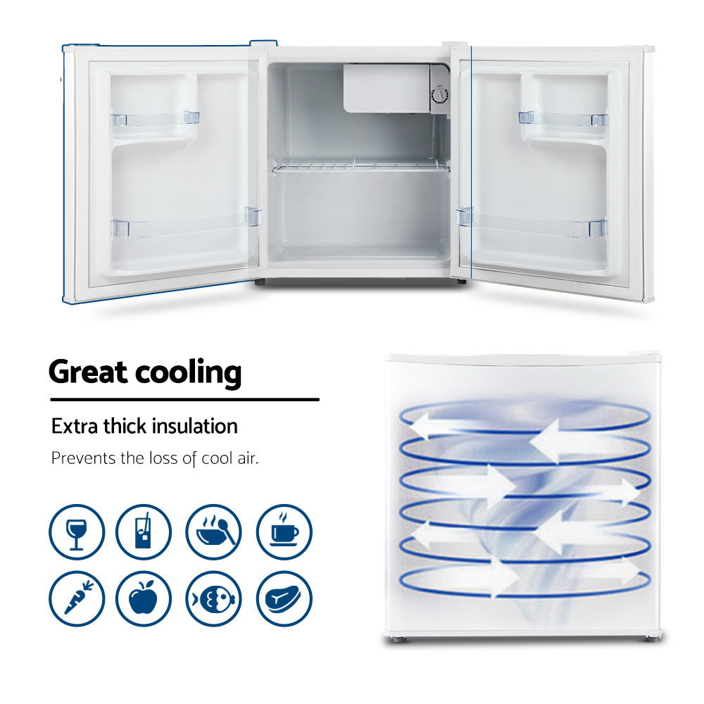 Devanti 48L Portable Mini Fridge Freezer - Compact & Energy Saving