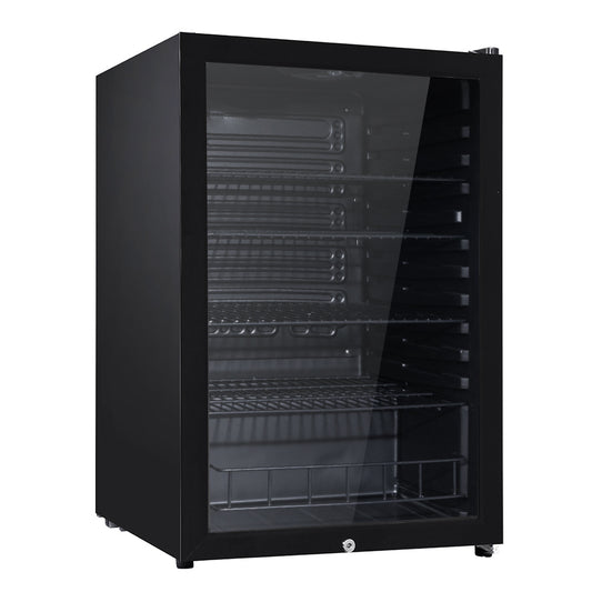 Devanti 115L Bar Fridge - Commercial Drink Display with Adjustable Shelves