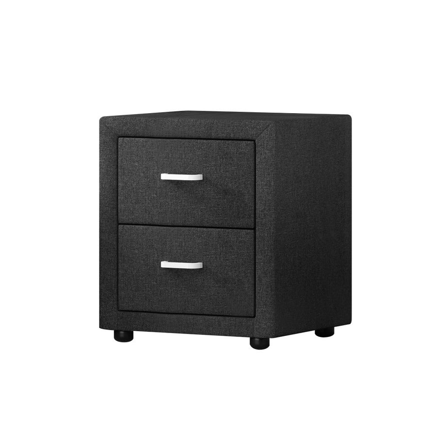 Artiss Moda Bedside Table Charcoal