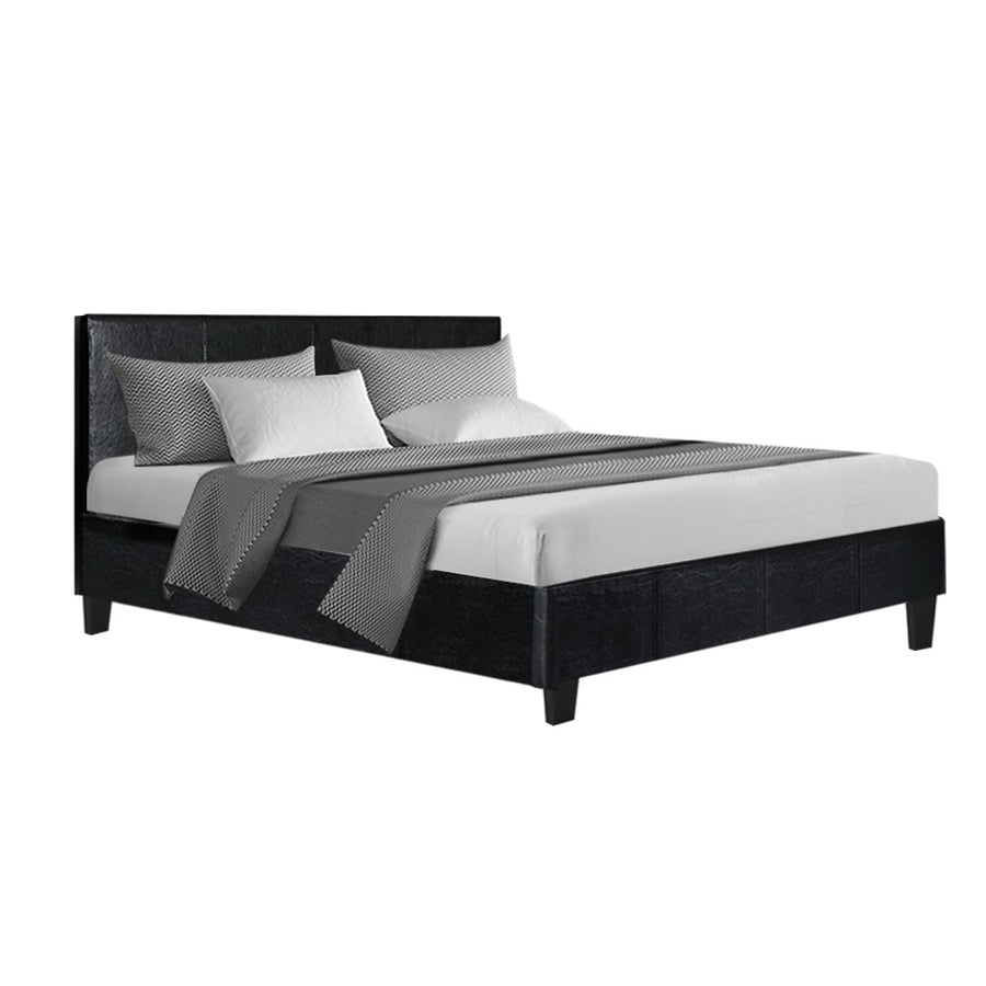 Artiss Neo Double Bed Frame - Black